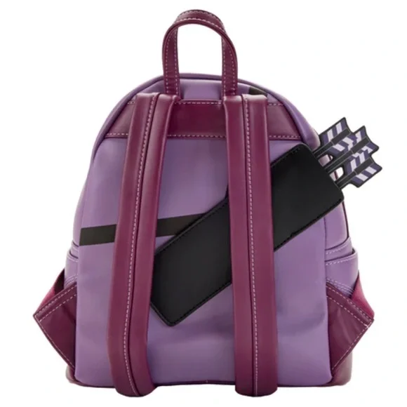 Loungefly Marvel Hawkeye Kate Bishop Cosplay Mini Backpack - Picture 2 of 4